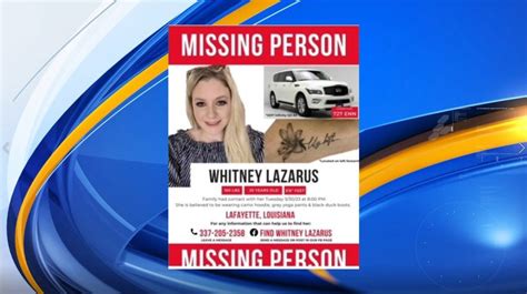 Thursday, Jan. . Lafayette missing woman